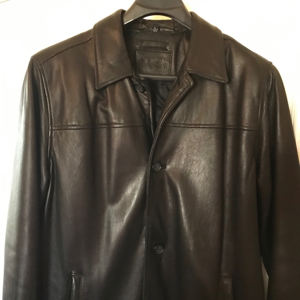 Men’s Leather Coat